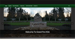 Desktop Screenshot of grandfirshoa.org